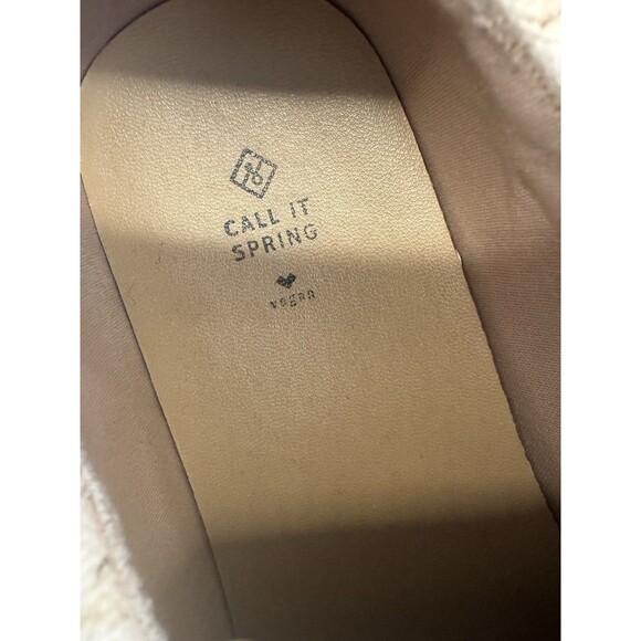 Call It Spring sneakers round Toe Platform light coral  Sneaker SZ 8 -preowned- - Picture 16 of 16